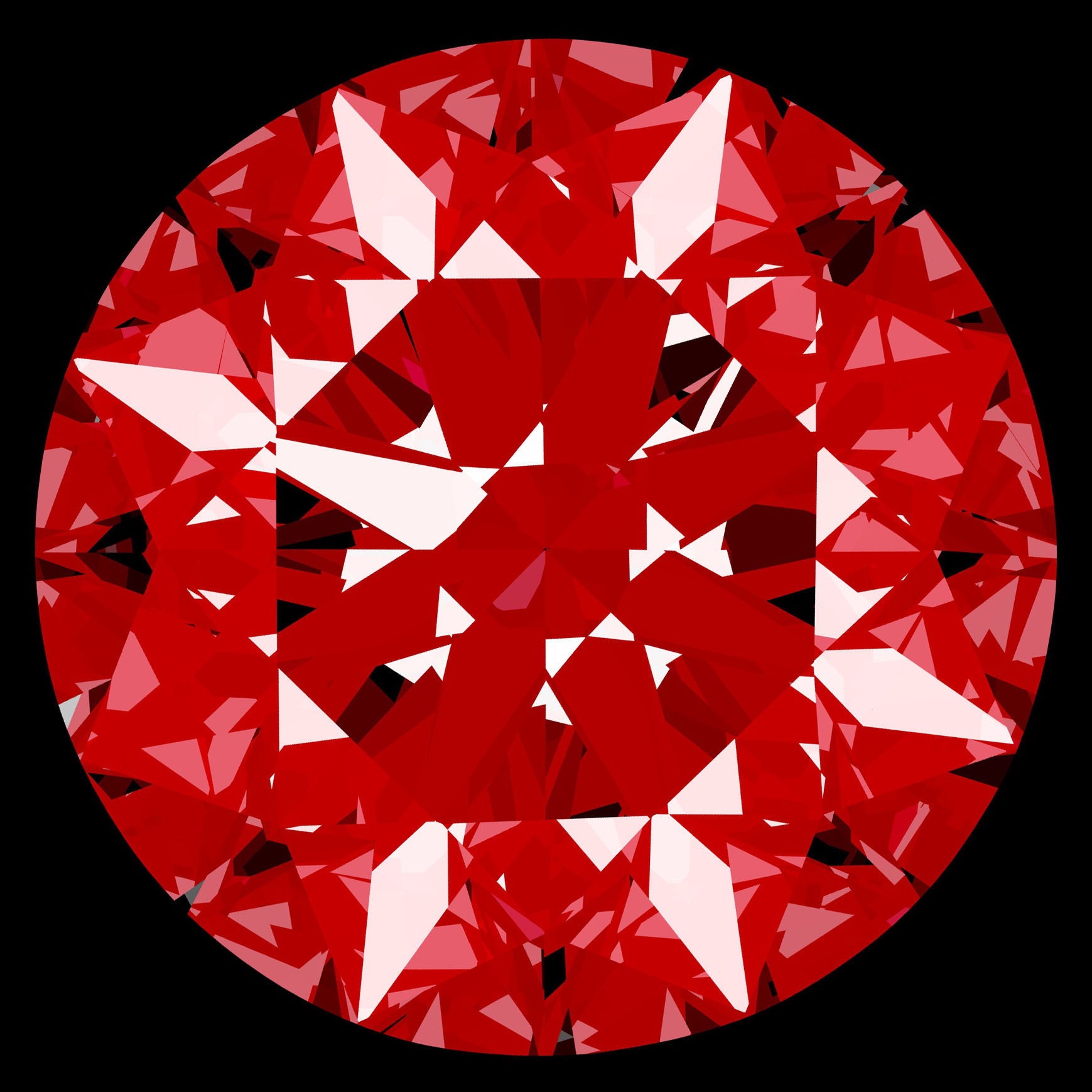 0.9ct Round E VVS1 Natural Diamond
