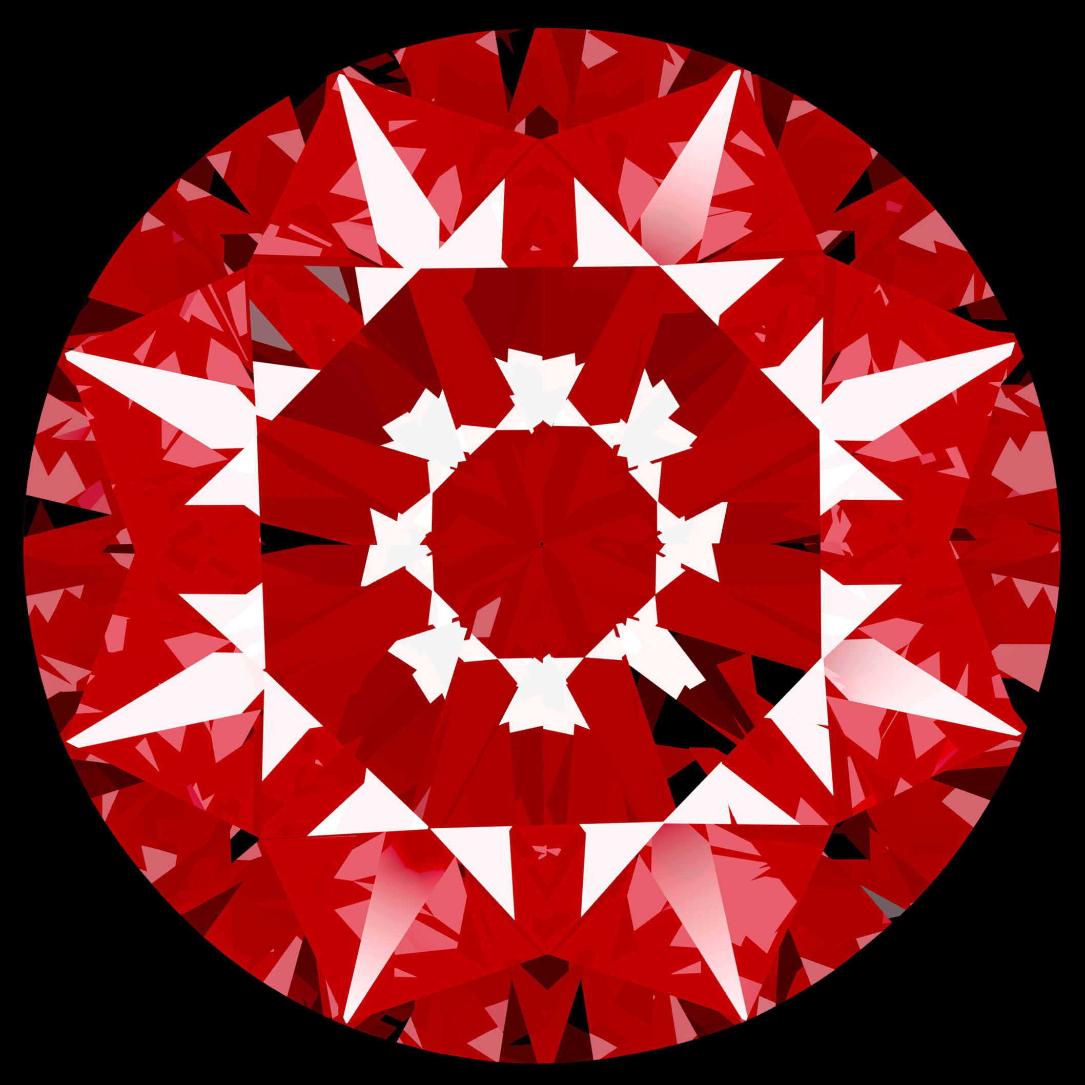 0.9ct Round H IF Natural Diamond