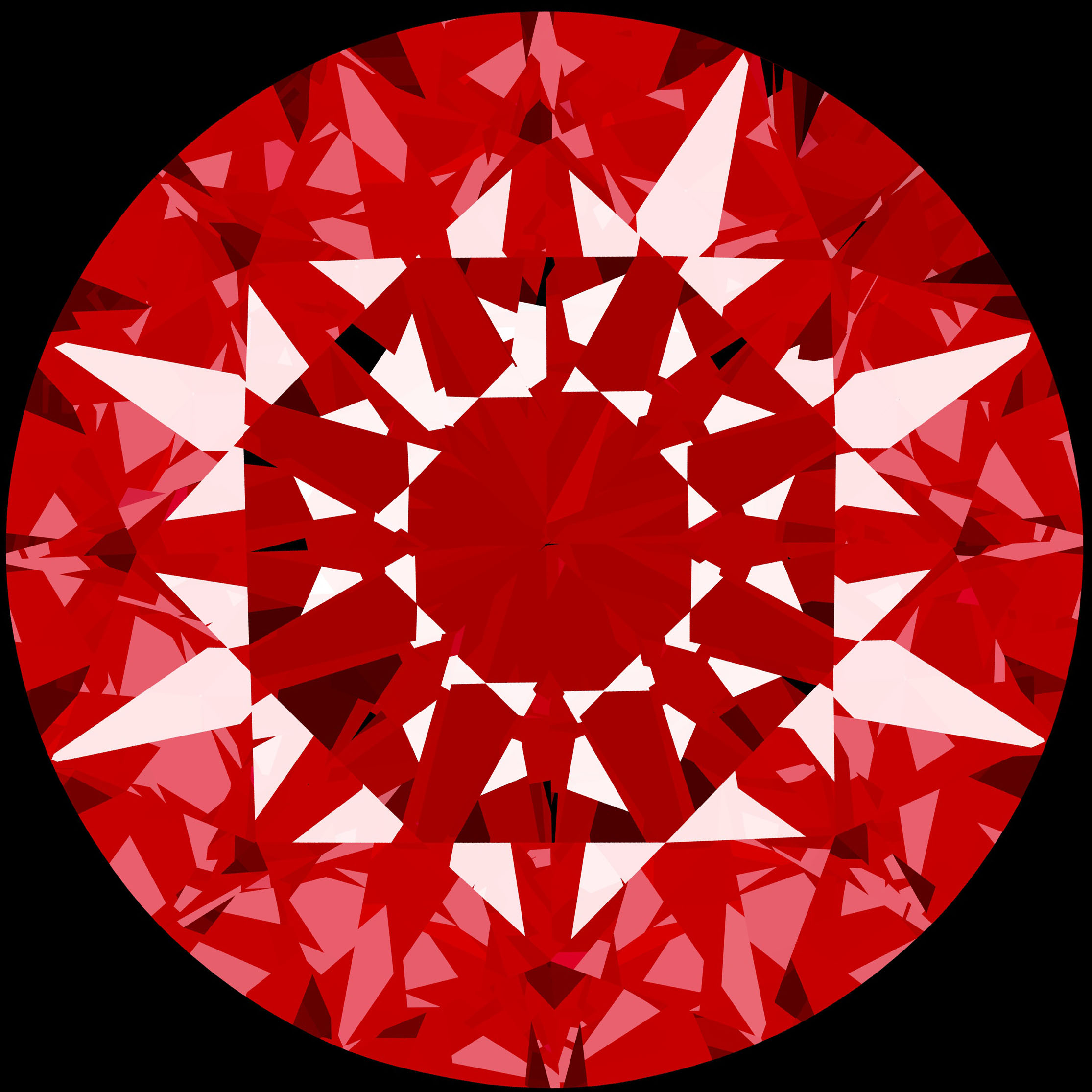 0.58ct Round F VVS1 Natural Diamond