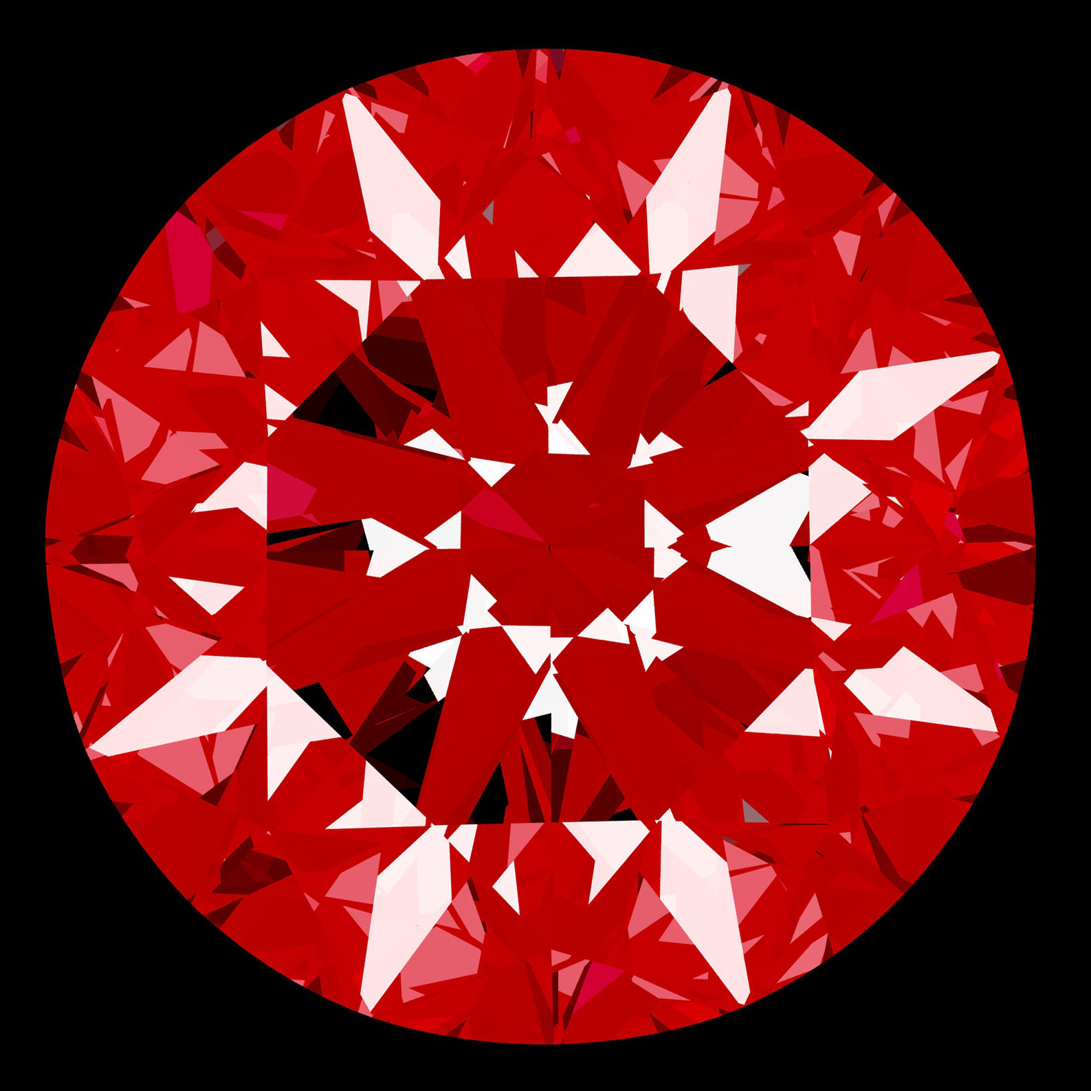 0.7ct Round F VVS1 Natural Diamond