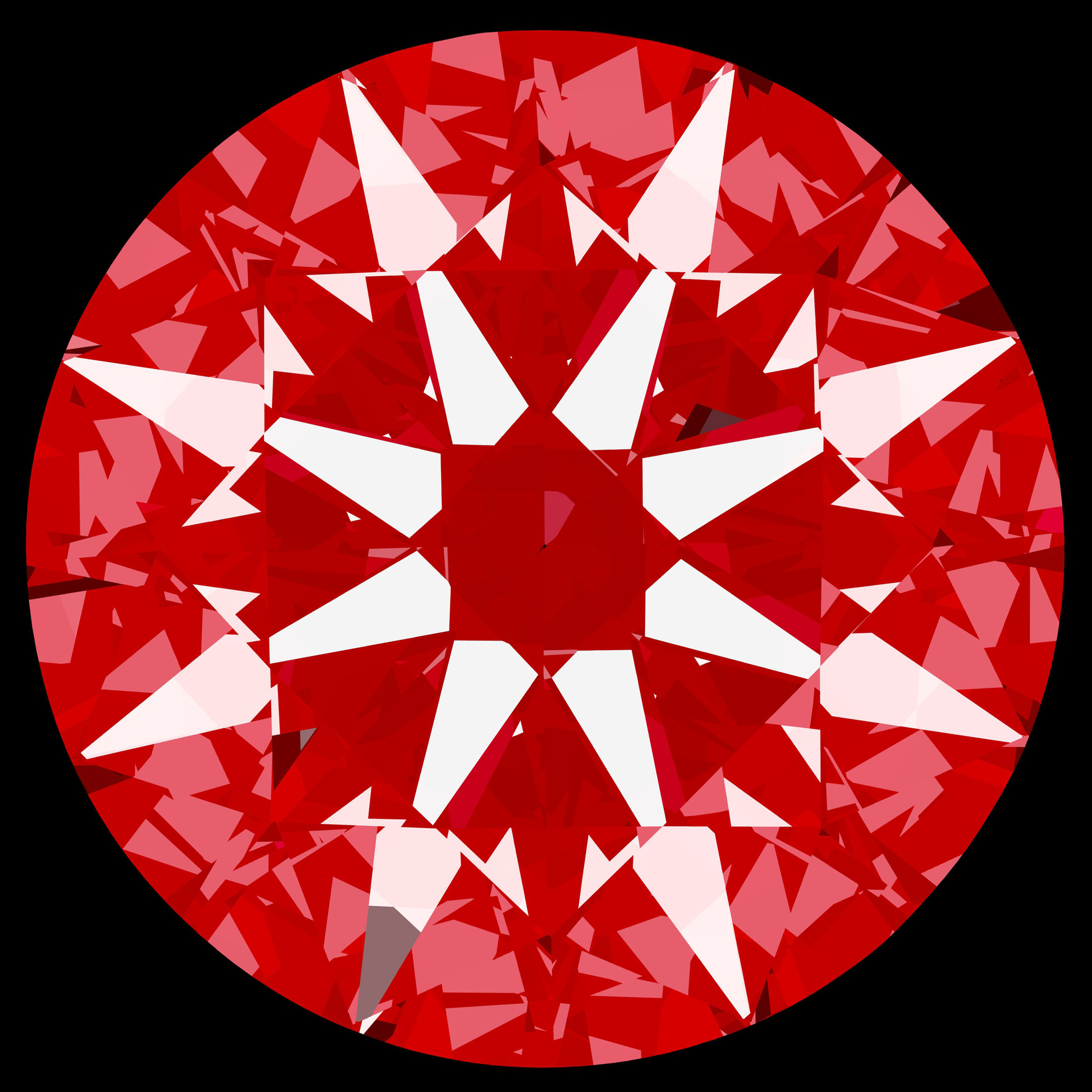 0.54ct Round F IF Natural Diamond