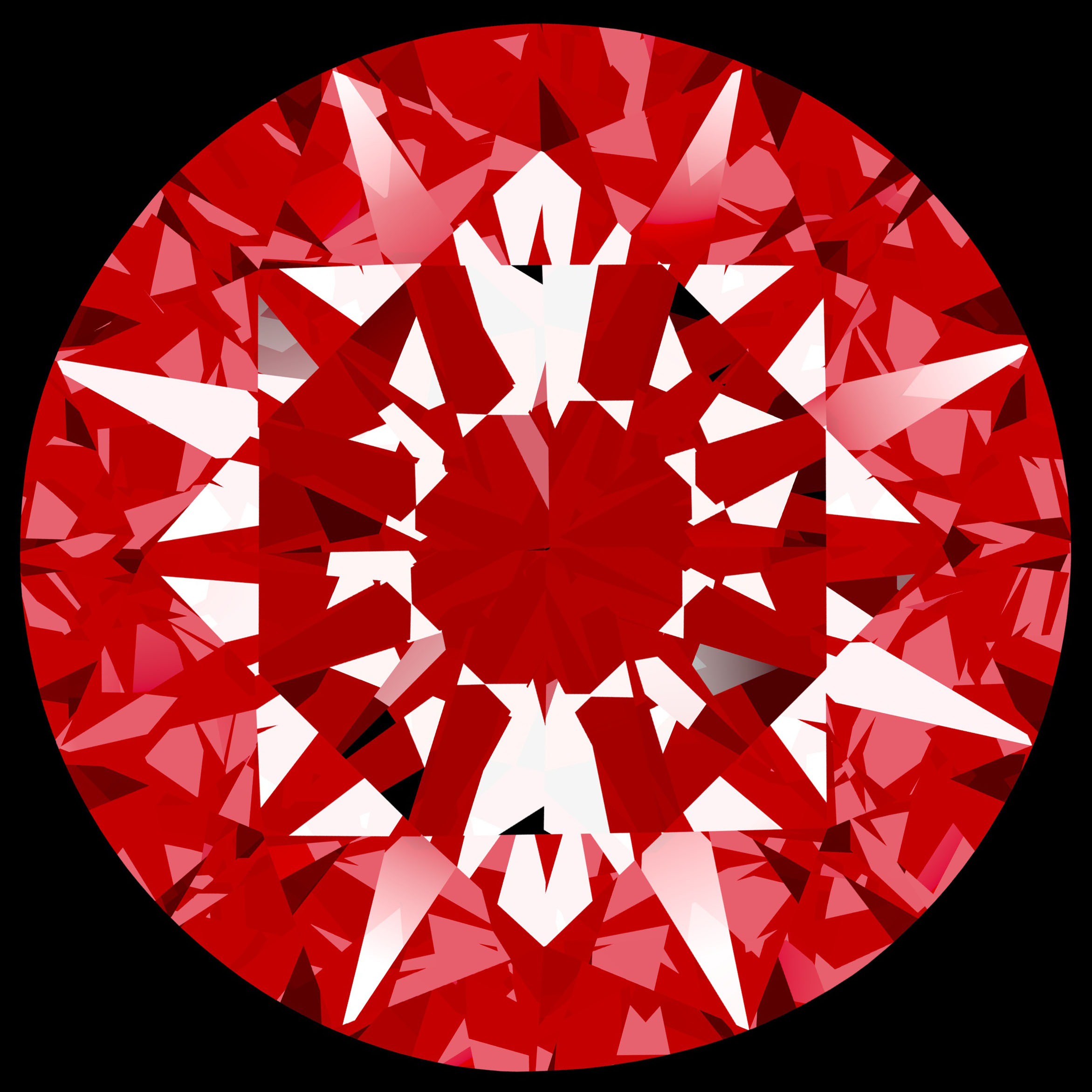 0.61ct Round D VVS1 Natural Diamond