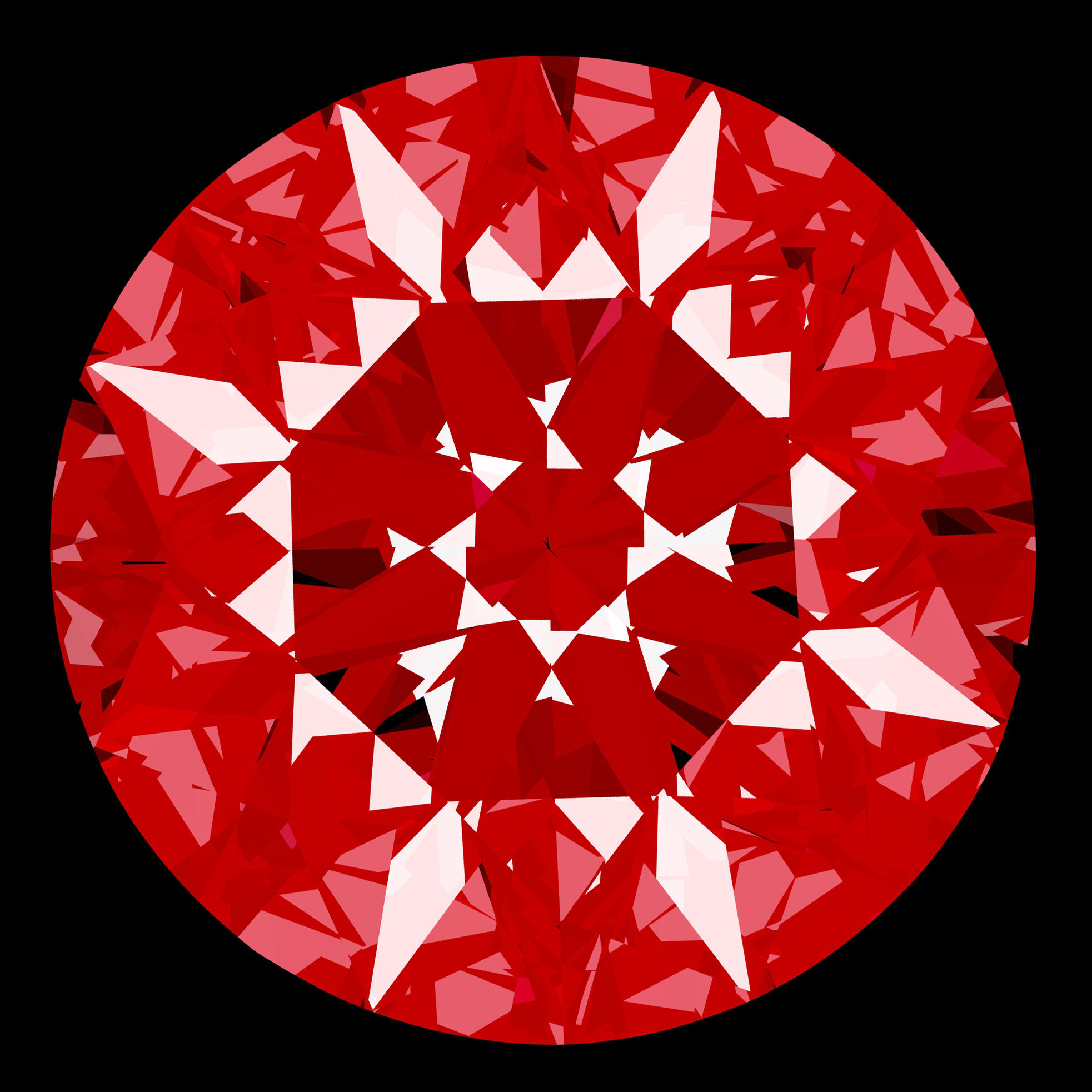 0.6ct Round F IF Natural Diamond