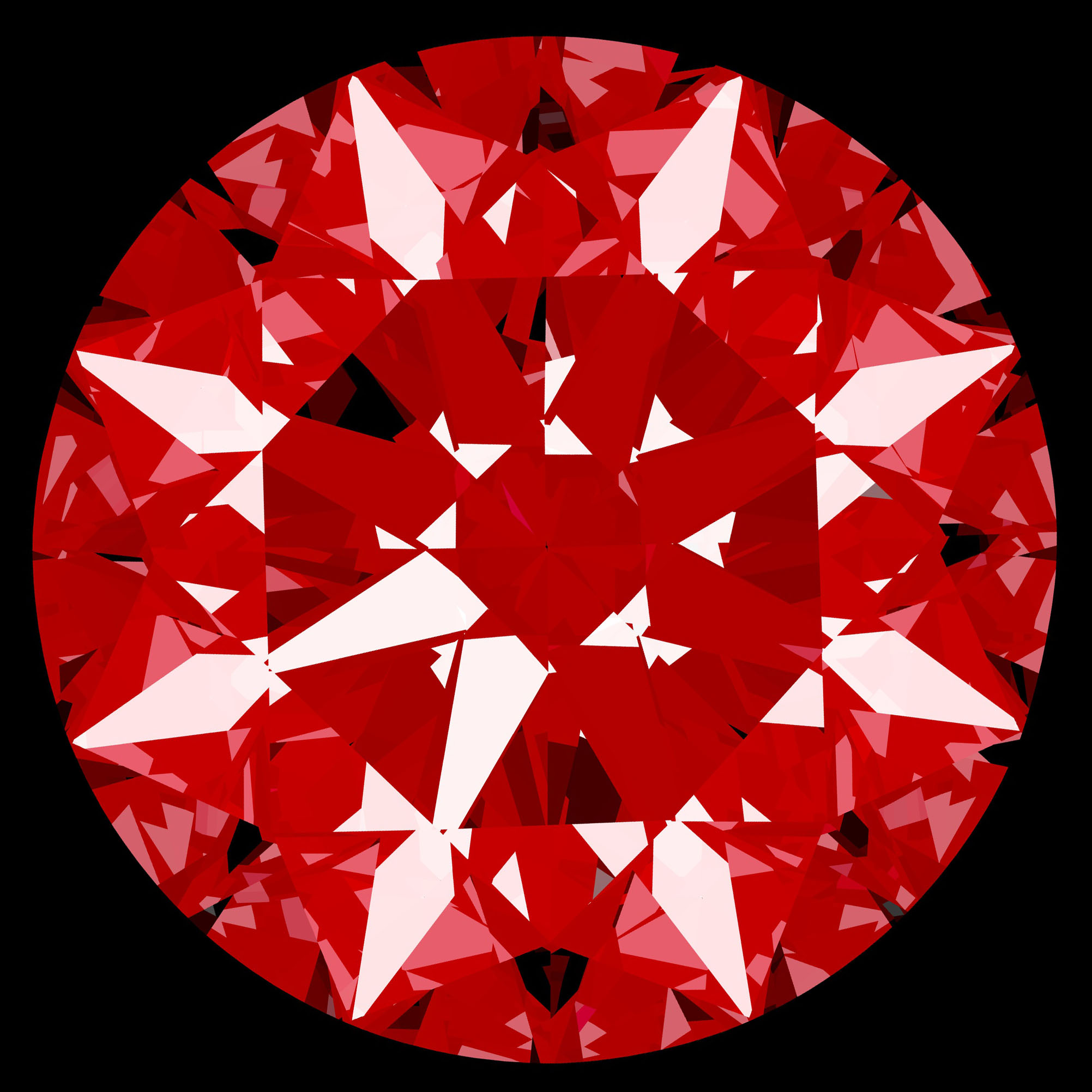 0.74ct Round I IF Natural Diamond