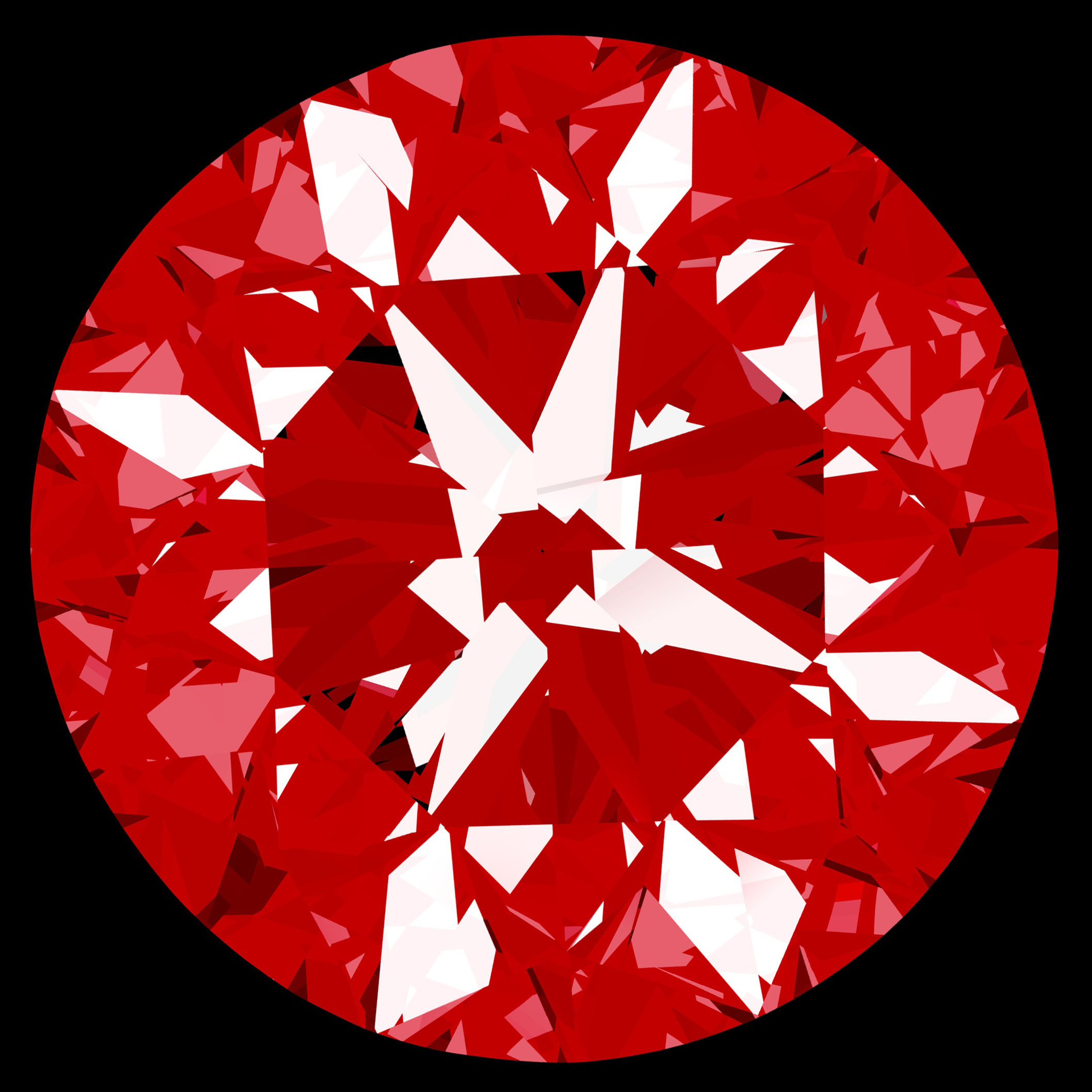 0.9ct Round F IF Natural Diamond