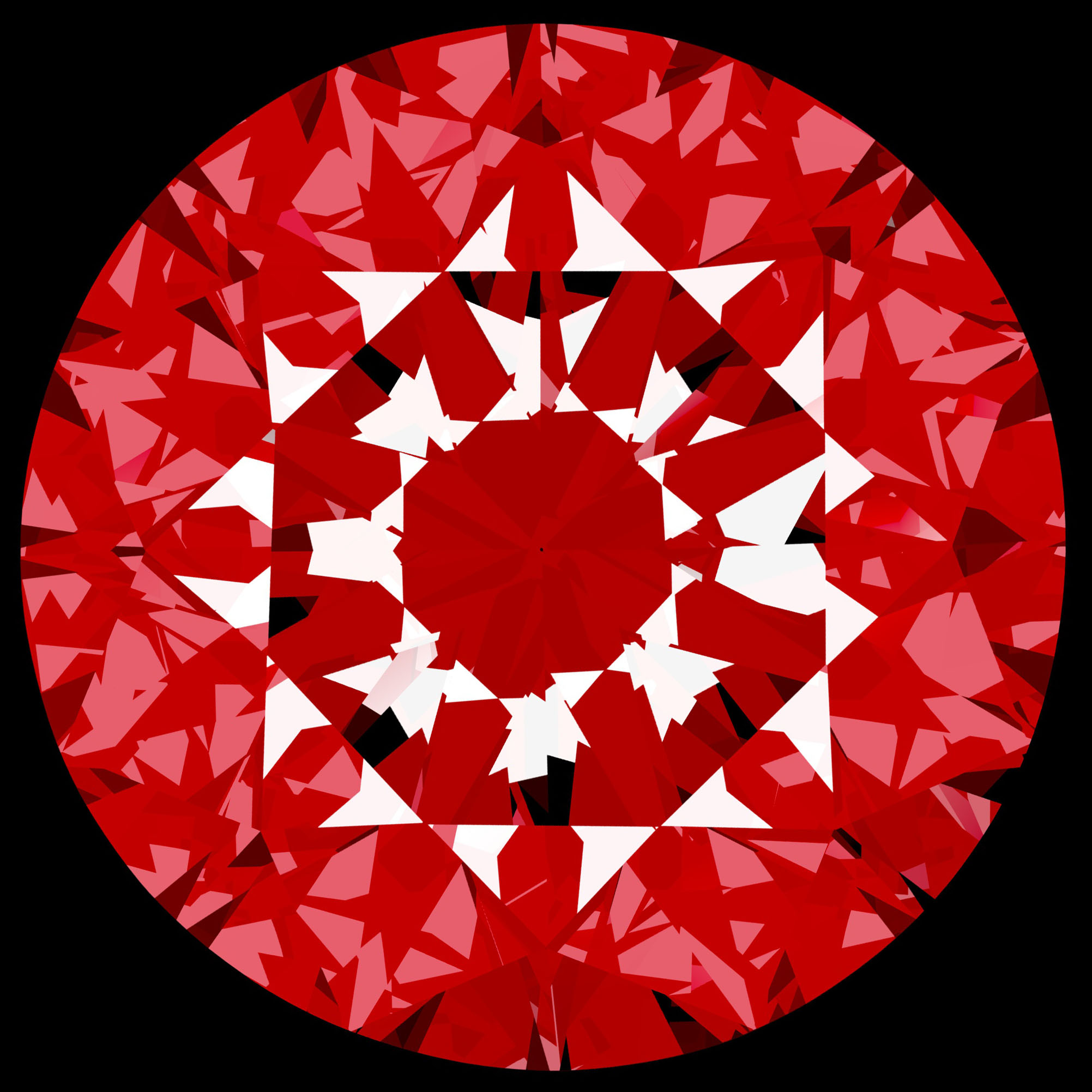 0.74ct Round F VVS2 Natural Diamond