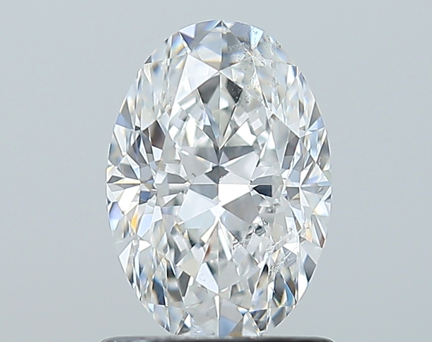 1克拉 E色 SI2級 天然	橢圓形鑽石 | GIA6243057973