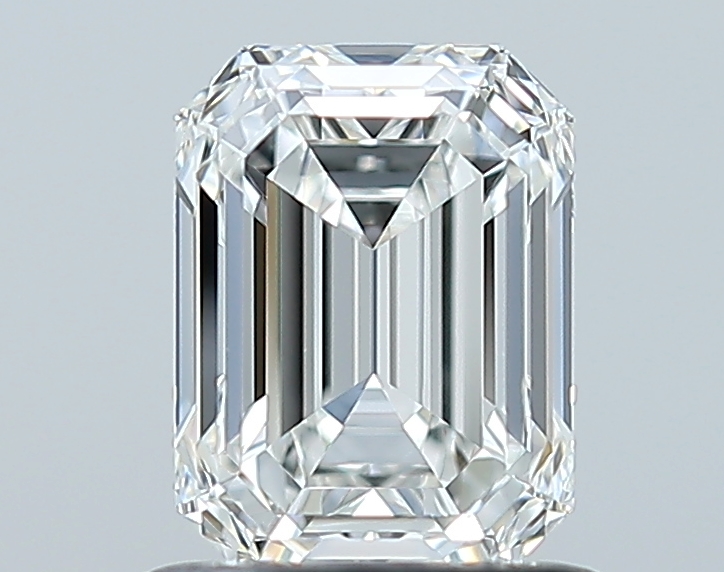 1.02克拉 F色 VS1級 天然	祖母綠形鑽石 | GIA5536549177