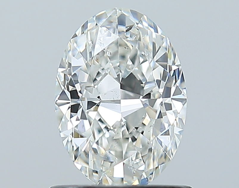 0.9克拉 G色 SI2級 天然	橢圓形鑽石 | GIA2235803993