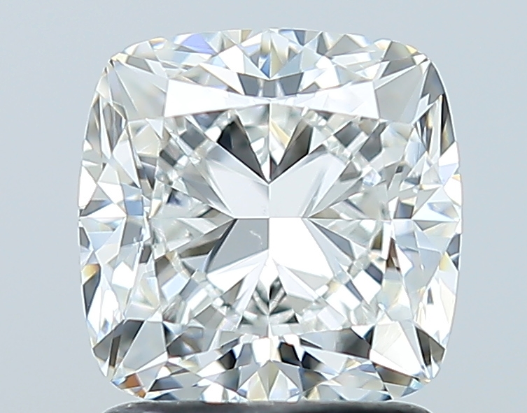 1.7克拉 H色 SI1級 天然枕形鑽石 | GIA6237954483
