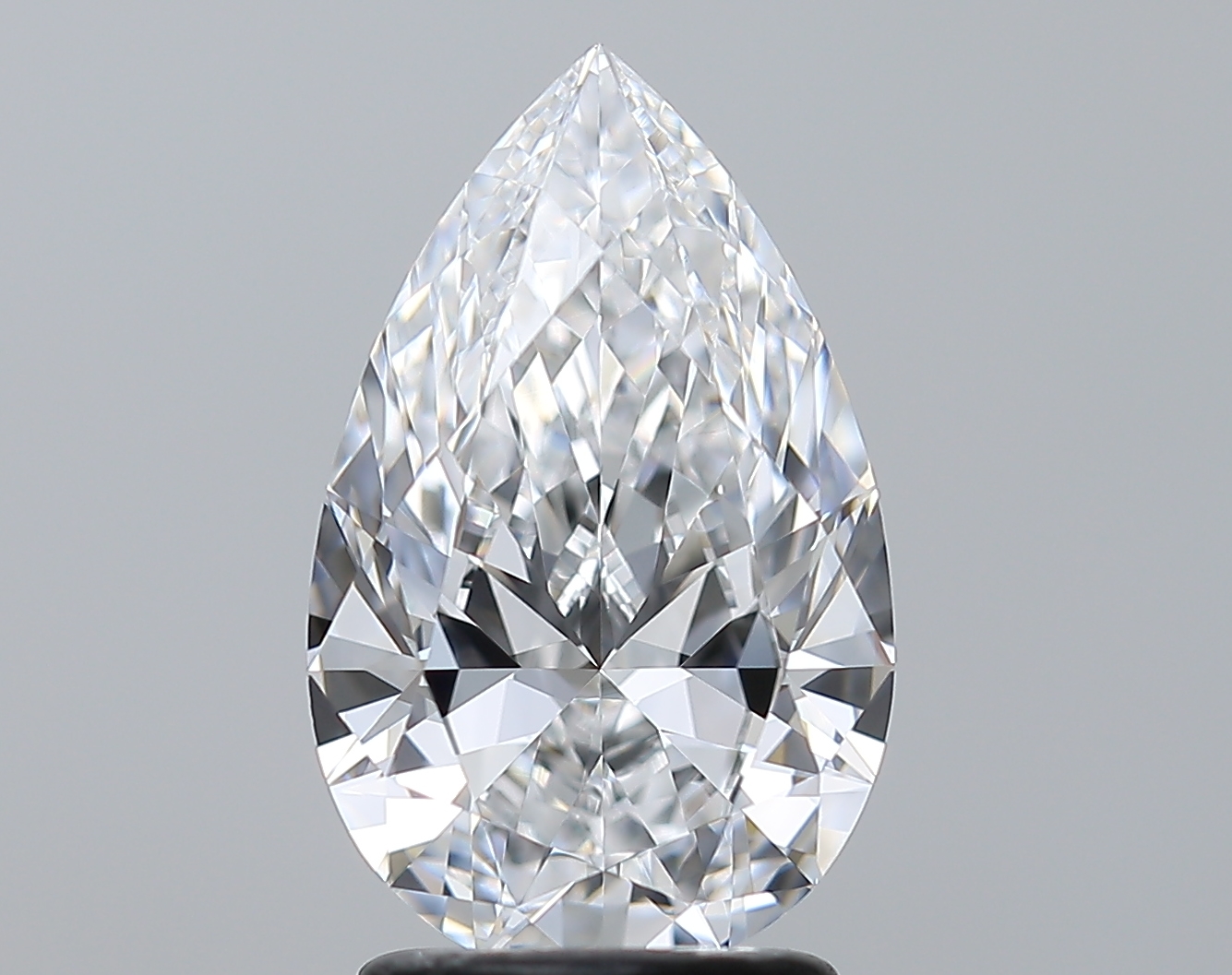 2.02 Carat D VVS2 梨形 - Pear None 天然鑽石 GIA2497551746