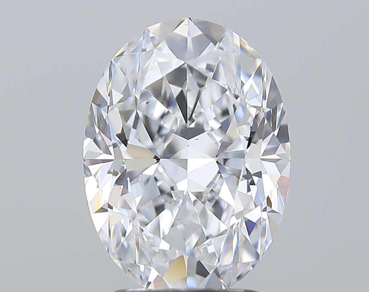 2.51 Carat D VS2 Oval Faint Natural Diamond GIA6515349260