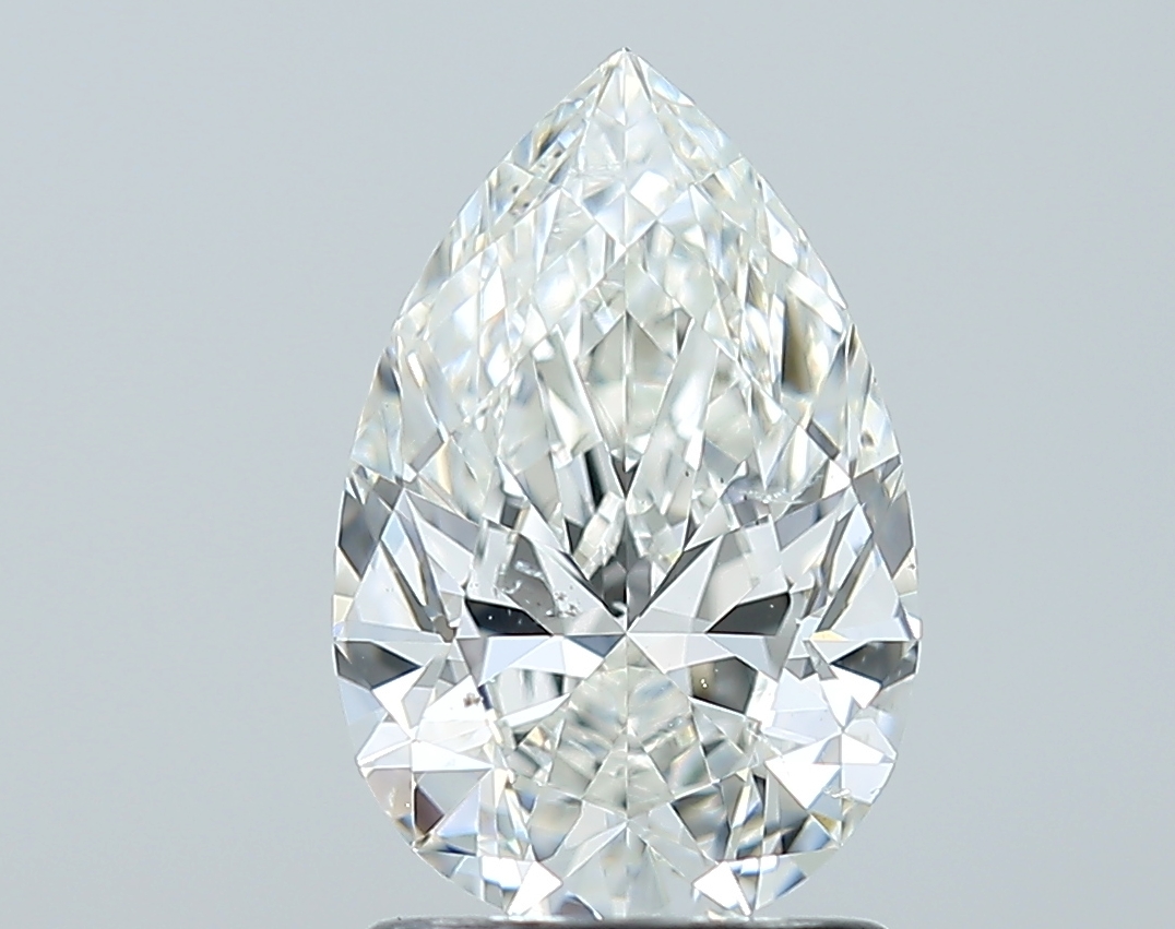 1.52克拉 H色 SI2級 天然梨形鑽石 | GIA2235970695