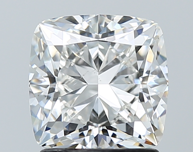 1.71克拉 H色 SI1級 天然枕形鑽石 | GIA1232985793