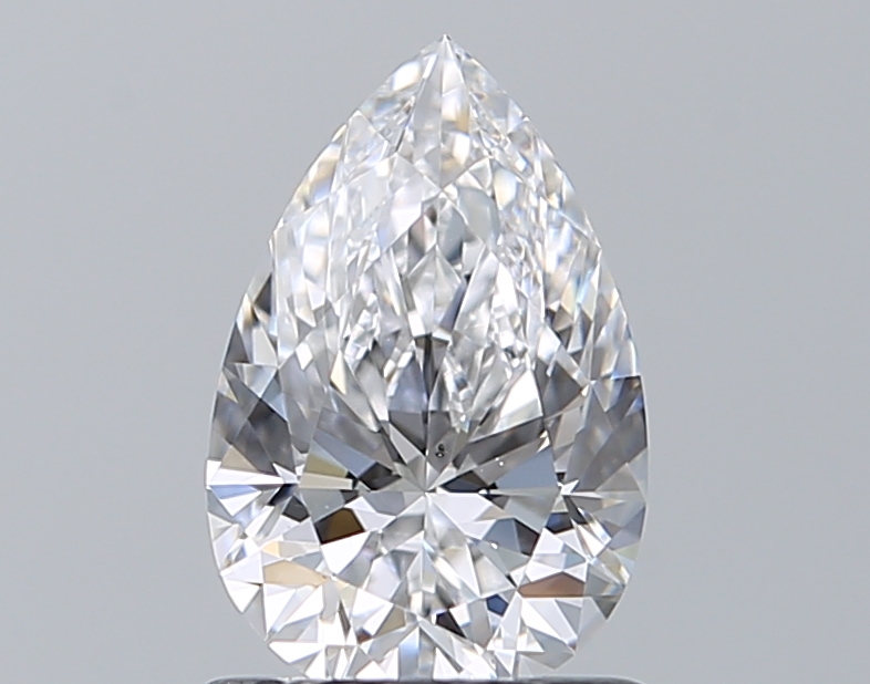 1.02 Carat D VS2 Pear None Natural Diamond GIA6482835103