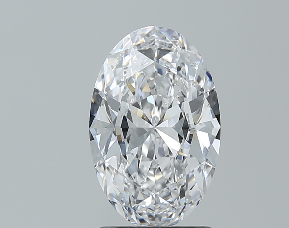 1.50 Carat D VS2 橢圓形 - Oval None 天然鑽石 GIA7511092688