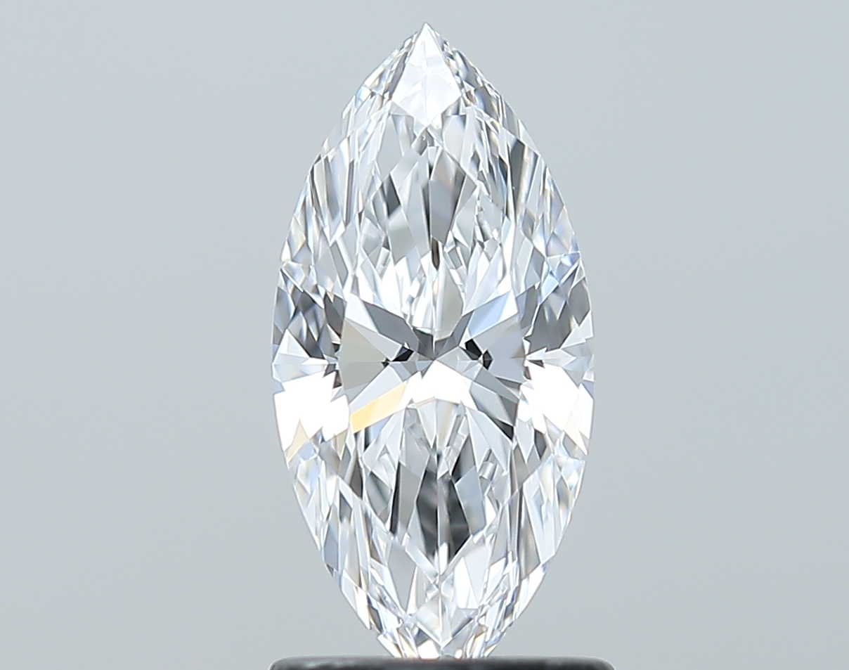 1.25克拉 D色 IF級 天然馬眼形鑽石 | GIA6237900007