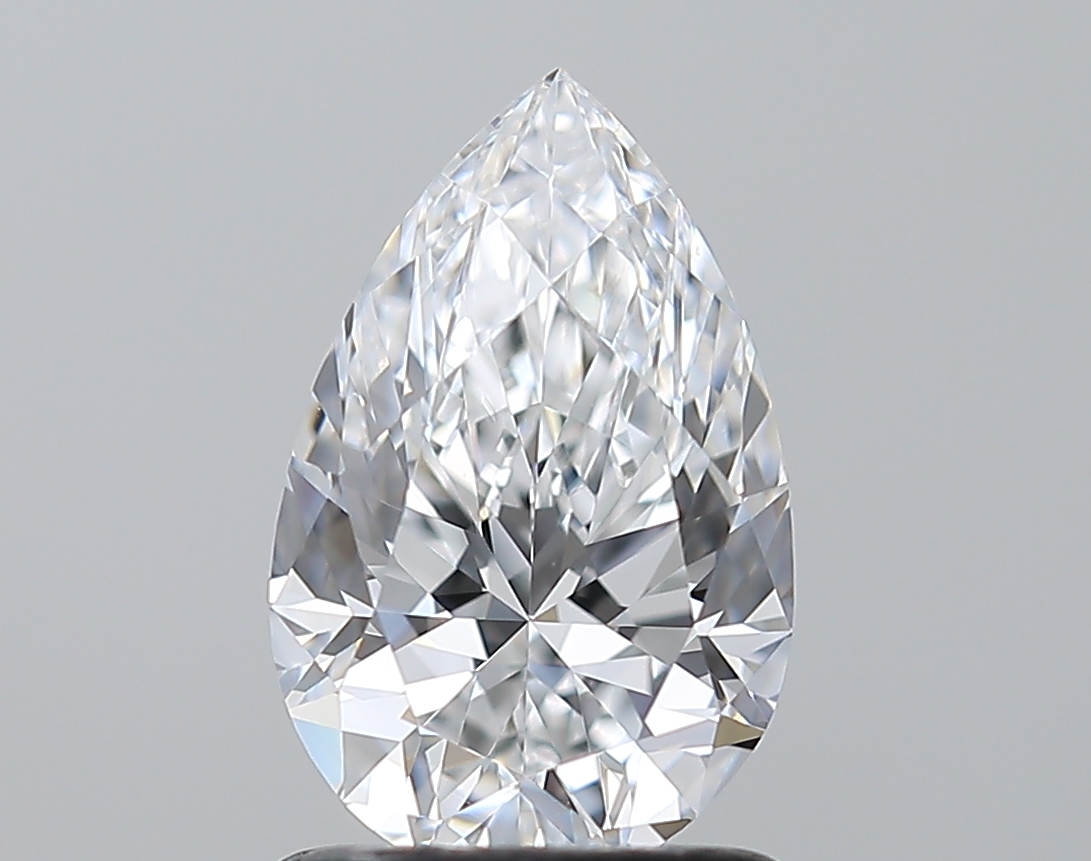 1.20 Carat D VS2 Pear Medium Natural Diamond GIA7492510893