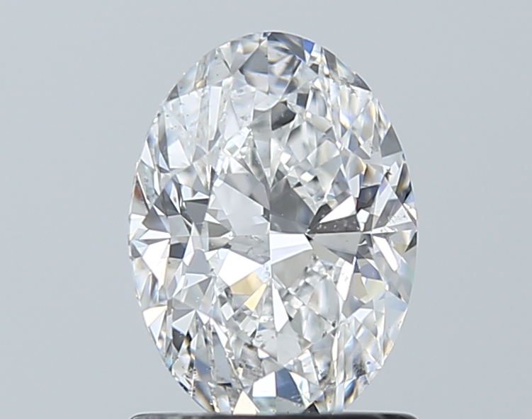 1.2克拉 E色 SI1級 天然	橢圓形鑽石 | GIA6555386370