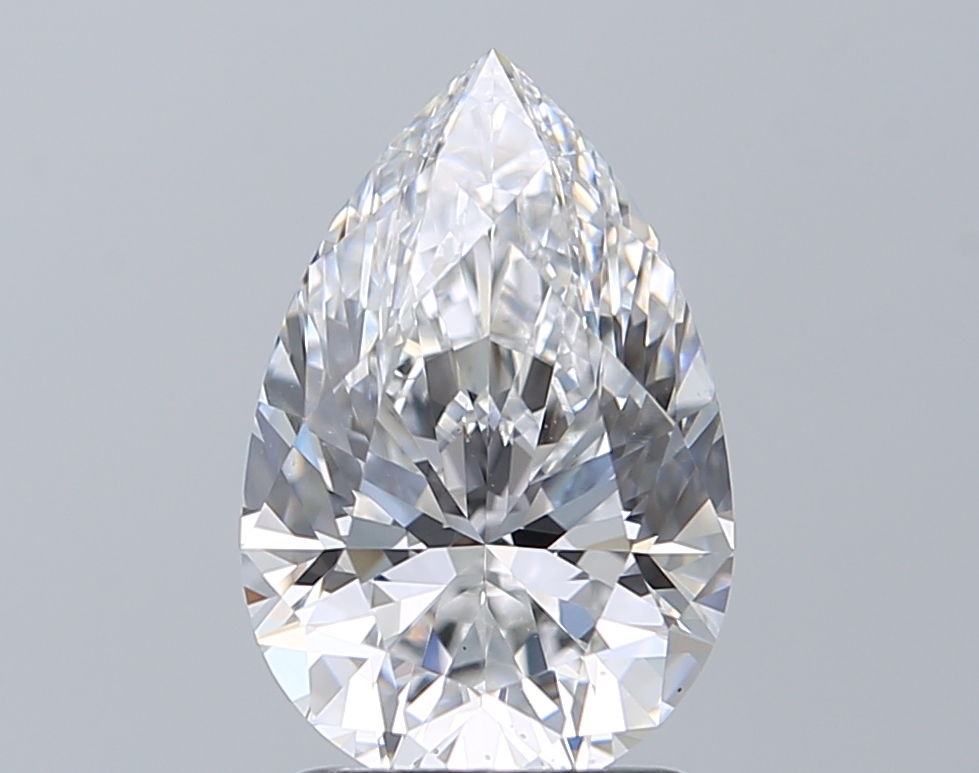 2.02 Carat D VS2 梨形 - Pear None 天然鑽石 GIA3505382862