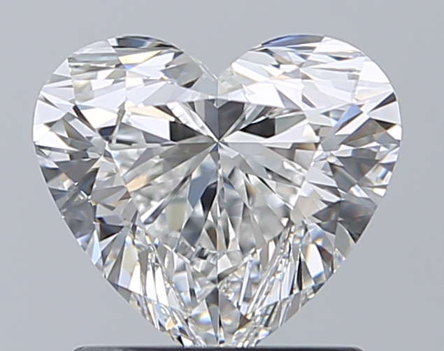 1.30 Carat F VVS1 心形 - Heart None 天然鑽石 GIA7501358422