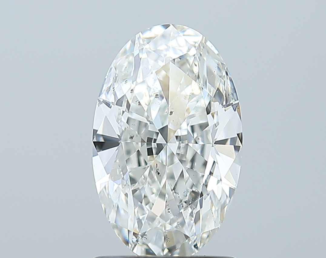 1.2克拉 H色 SI2級 天然	橢圓形鑽石 | GIA6542865171