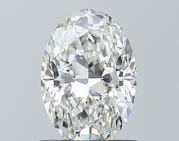 0.9克拉 H色 SI1級 天然	橢圓形鑽石 | GIA3555689685