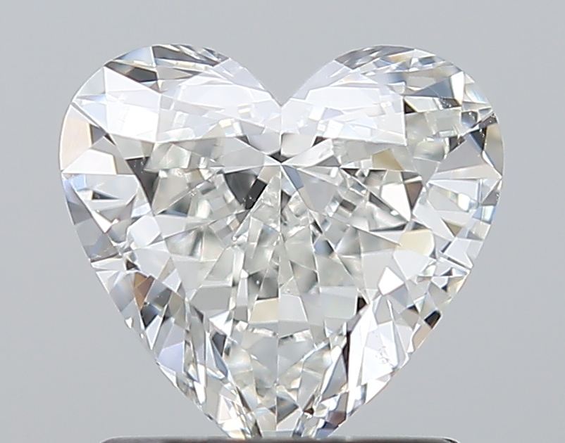 1.01 Carat H SI1 心形 - Heart Faint 天然鑽石 GIA1495783771