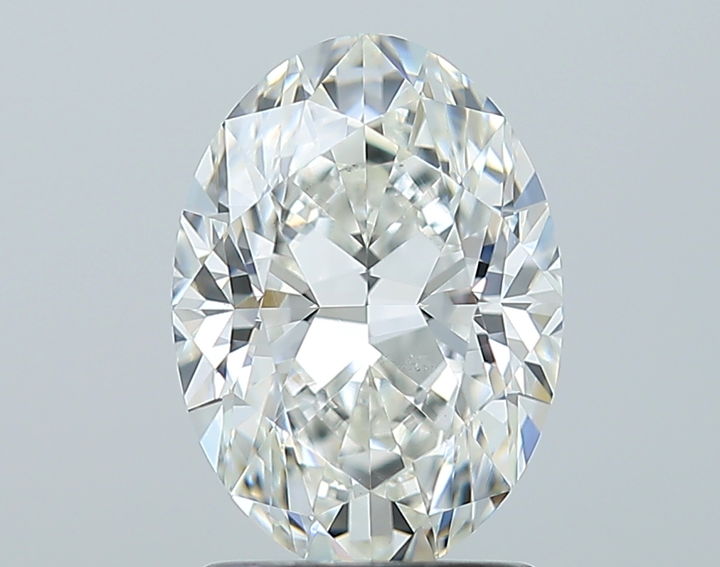 1.8克拉 G色 SI1級 天然	橢圓形鑽石 | GIA7553578757