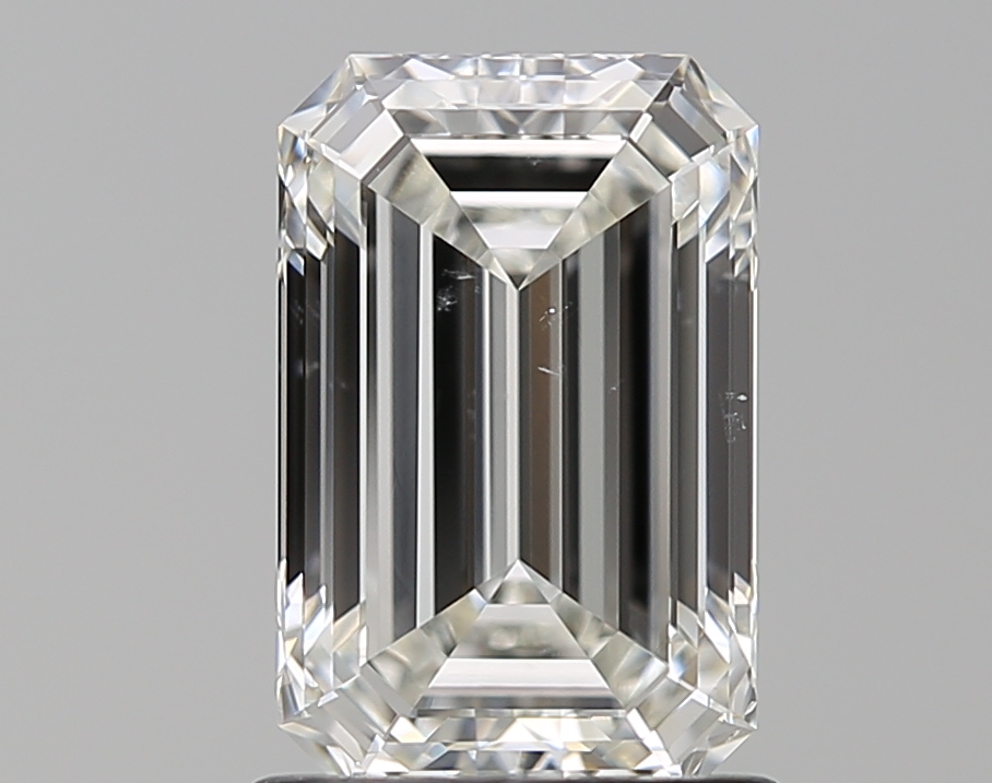 1.51克拉 H色 SI1級 天然	祖母綠形鑽石 | GIA7546447506