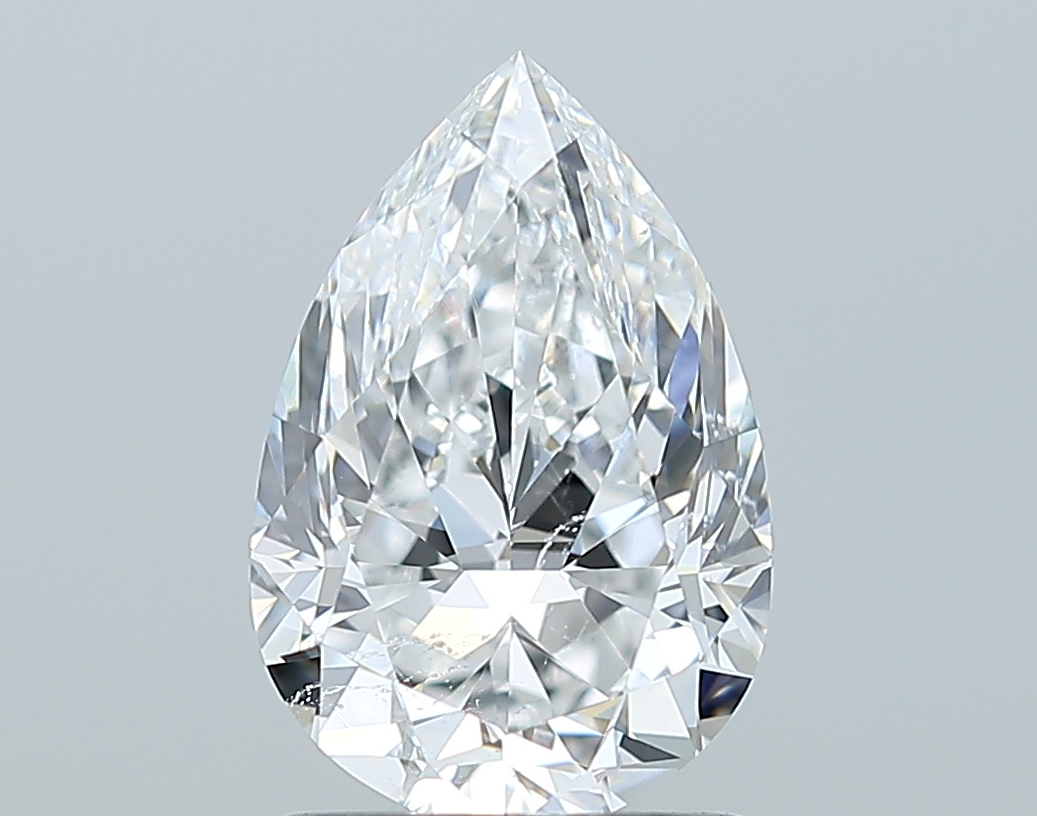 1.51克拉 E色 SI2級 天然梨形鑽石 | GIA7536473935