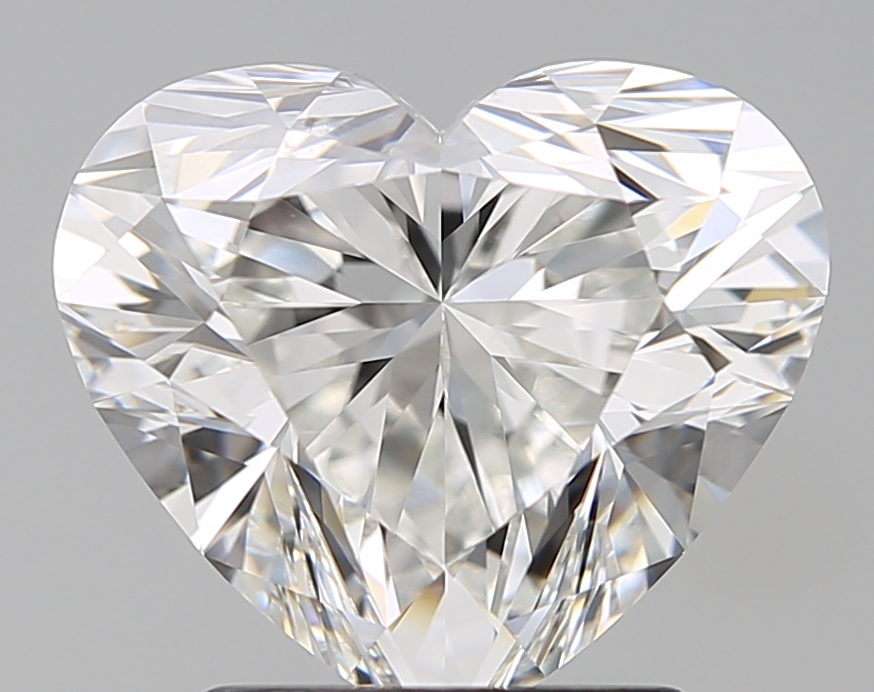 2.50 Carat H SI1 心形 - Heart None 天然鑽石 GIA7498761859