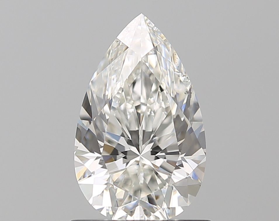 1.01克拉 H色 SI1級 天然梨形鑽石 | GIA6542029094