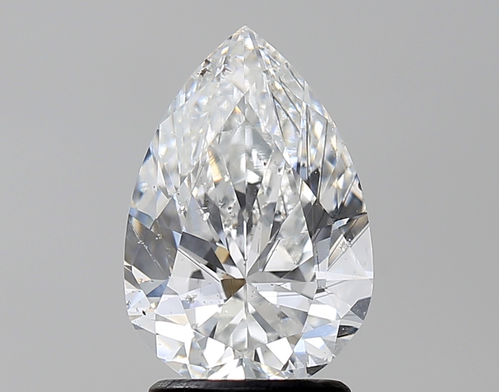 2.01 Carat E SI1 梨形 - Pear None 天然鑽石 GIA6501863288