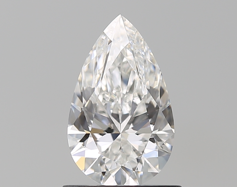 0.90 Carat F VVS1 Pear None Natural Diamond GIA2507639221