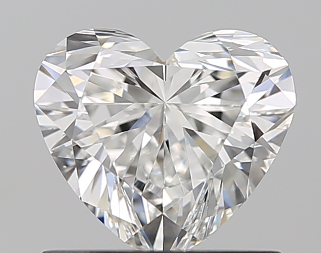 0.81 Carat F VVS1 心形 - Heart None 天然鑽石 GIA7501495545