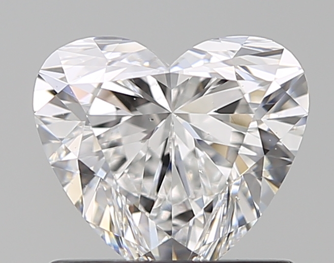 0.91 Carat F SI1 心形 - Heart None 天然鑽石 GIA1495568431