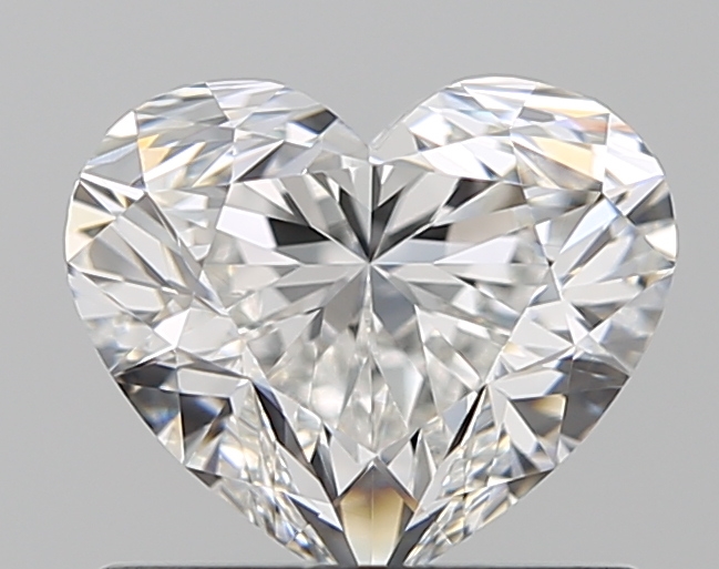 0.90 Carat F VVS1 心形 - Heart None 天然鑽石 GIA7506380758