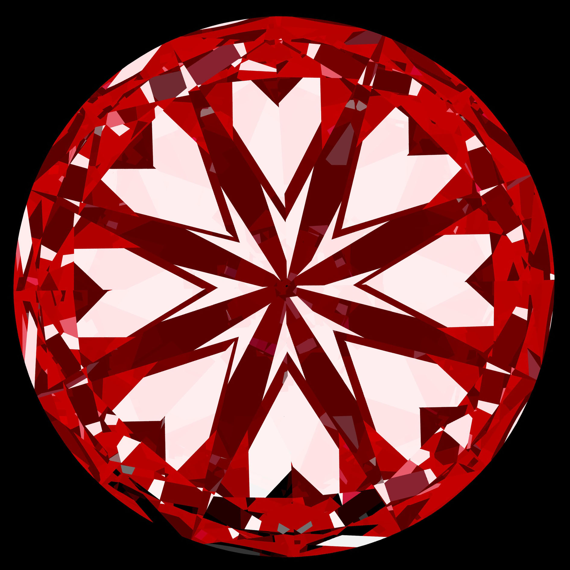 0.61ct Round F IF Natural Diamond