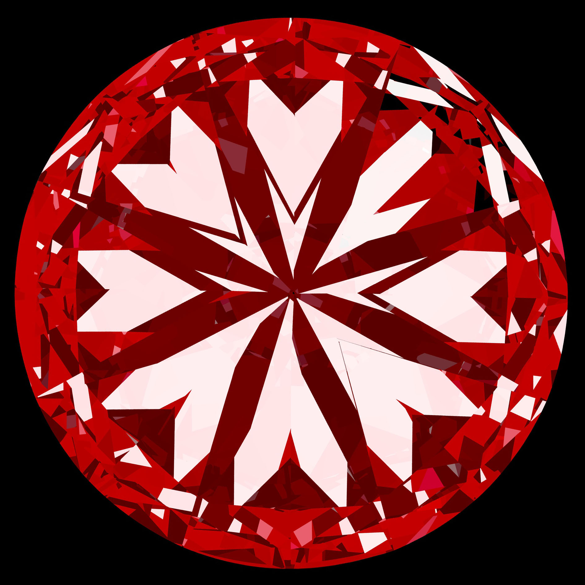 0.58ct Round F IF Natural Diamond