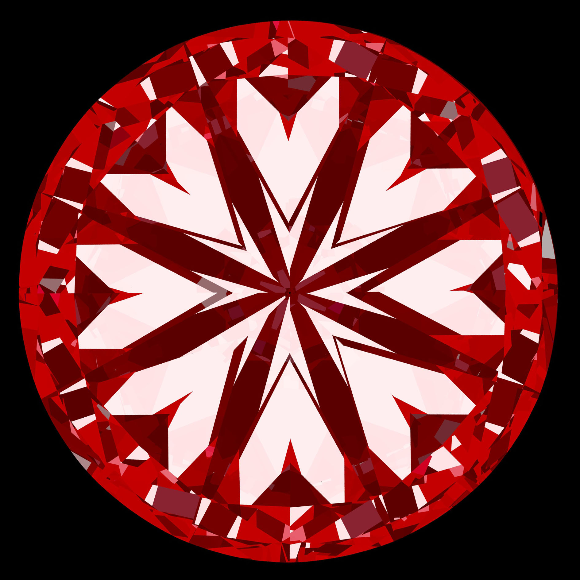0.61ct Round F VVS1 Natural Diamond