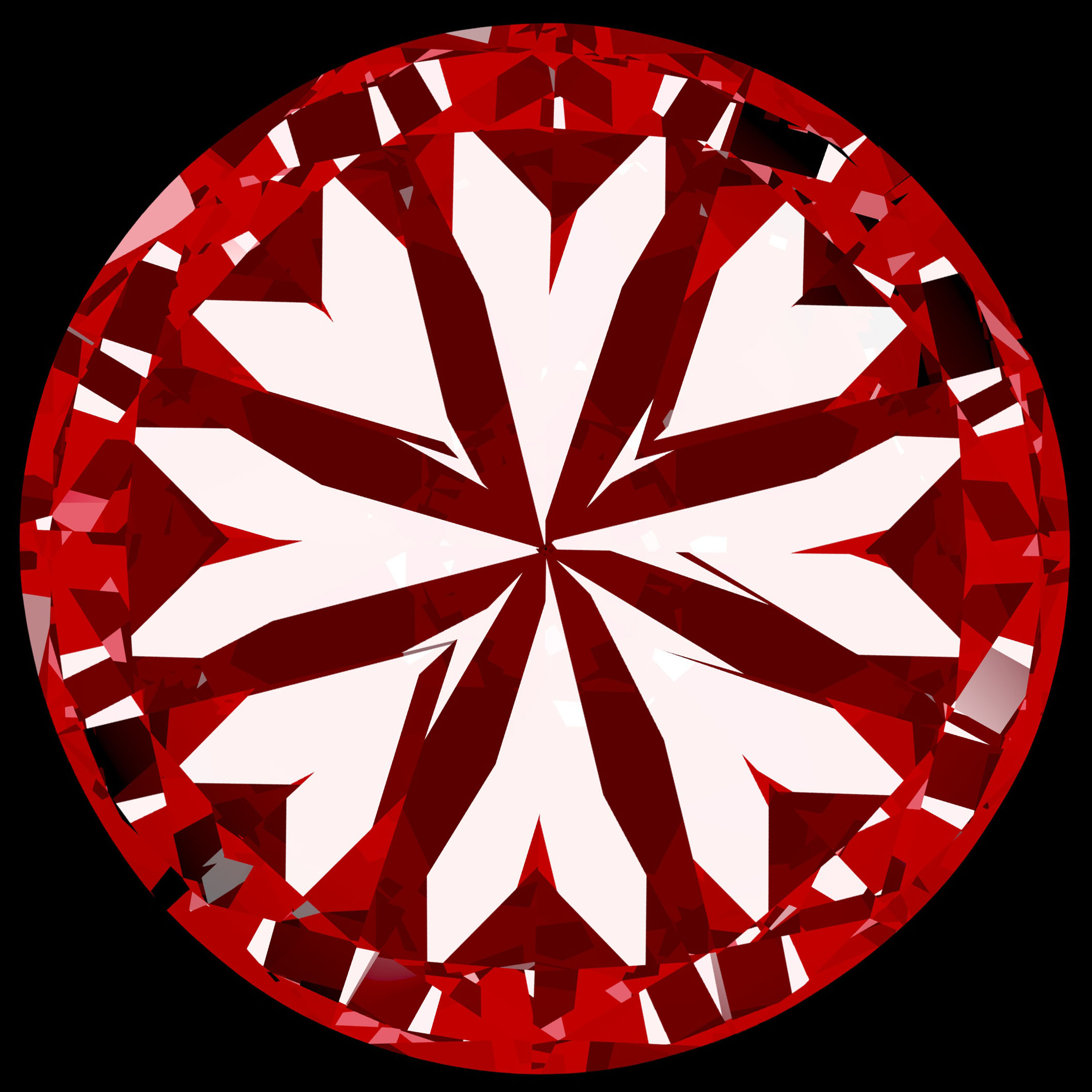0.9ct Round I IF Natural Diamond