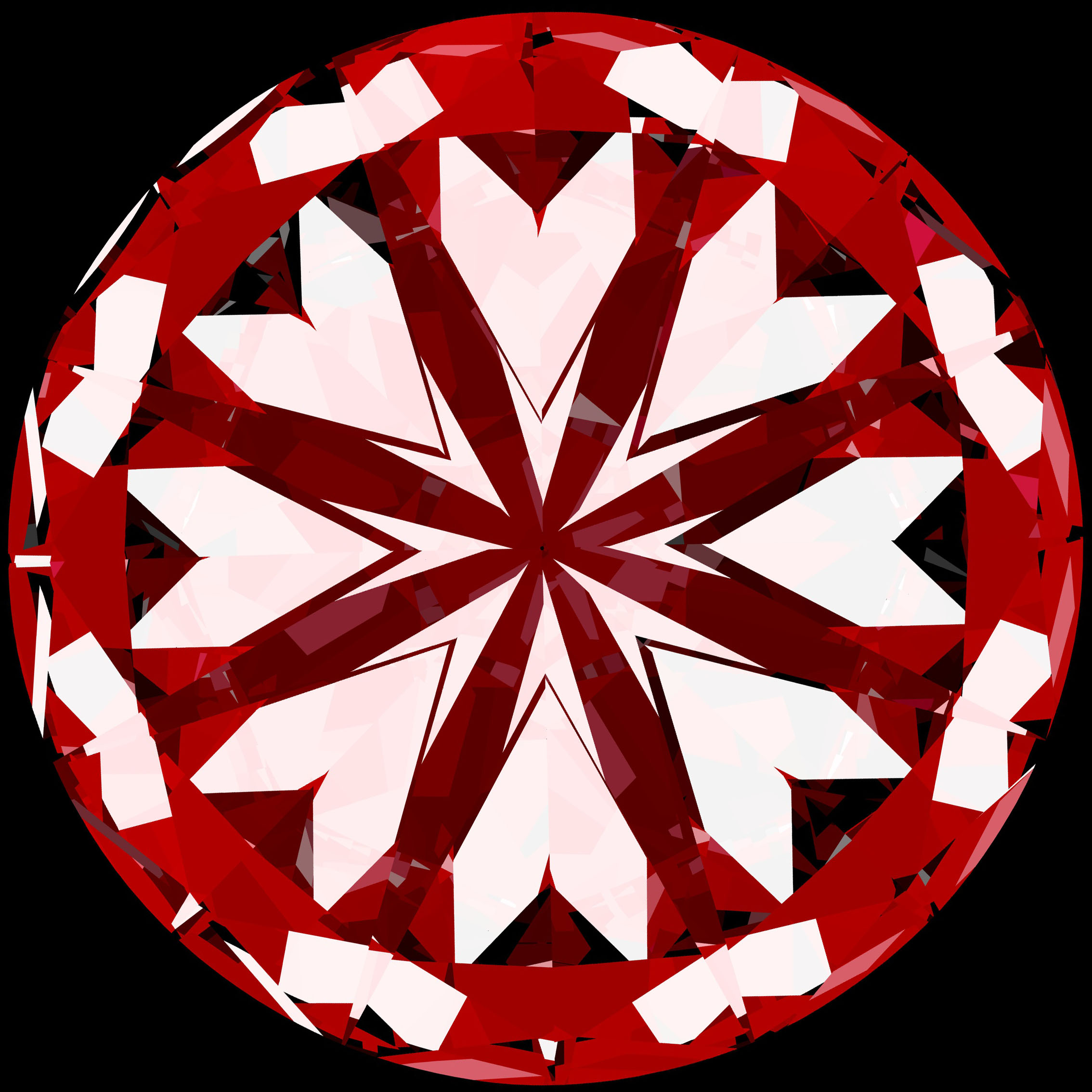 0.56ct Round F IF Natural Diamond