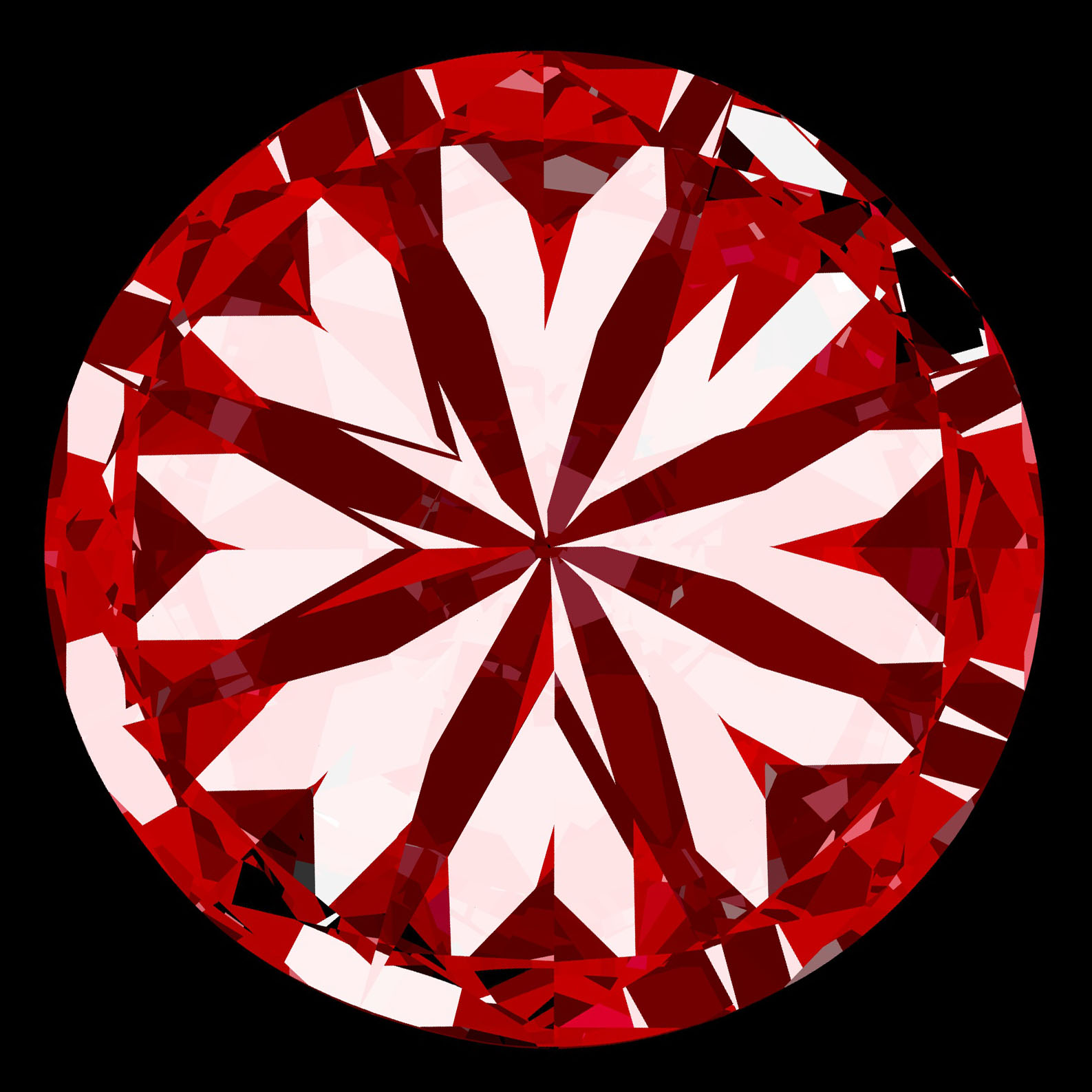 0.7ct Round F VVS1 Natural Diamond