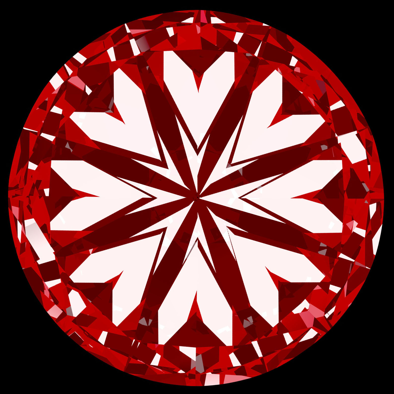 0.72ct Round F IF Natural Diamond