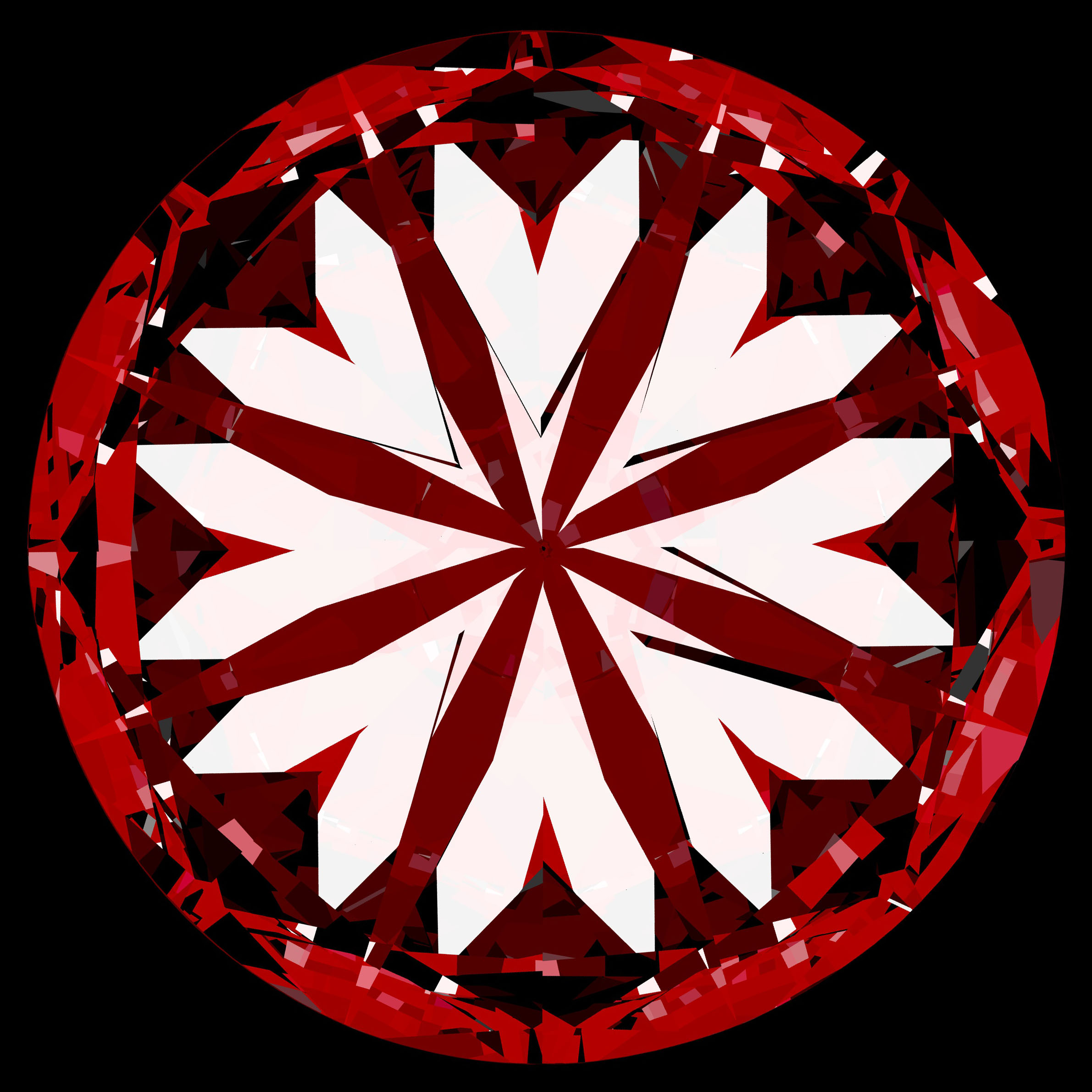 0.61ct Round F VVS2 Natural Diamond