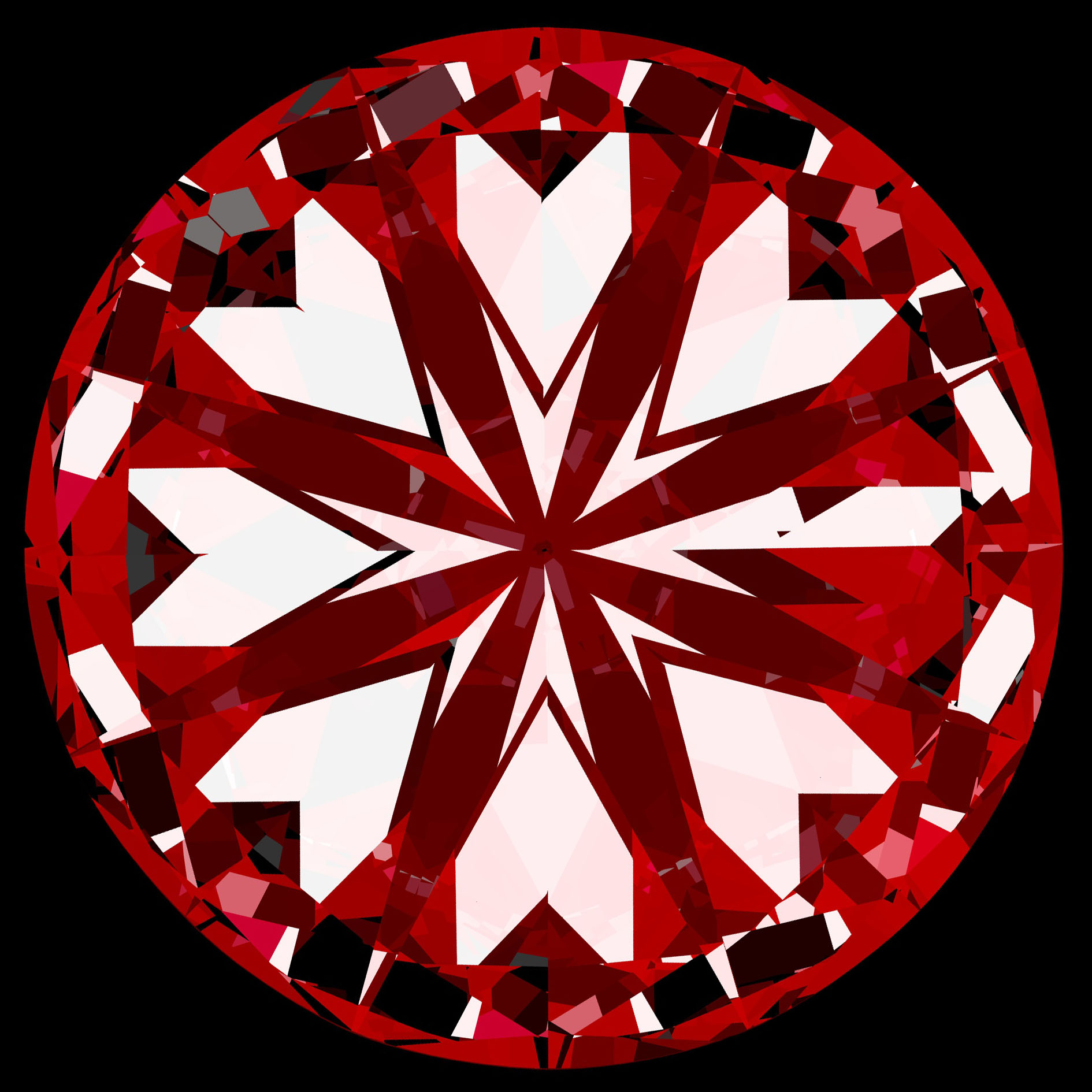 0.63ct Round F VVS1 Natural Diamond