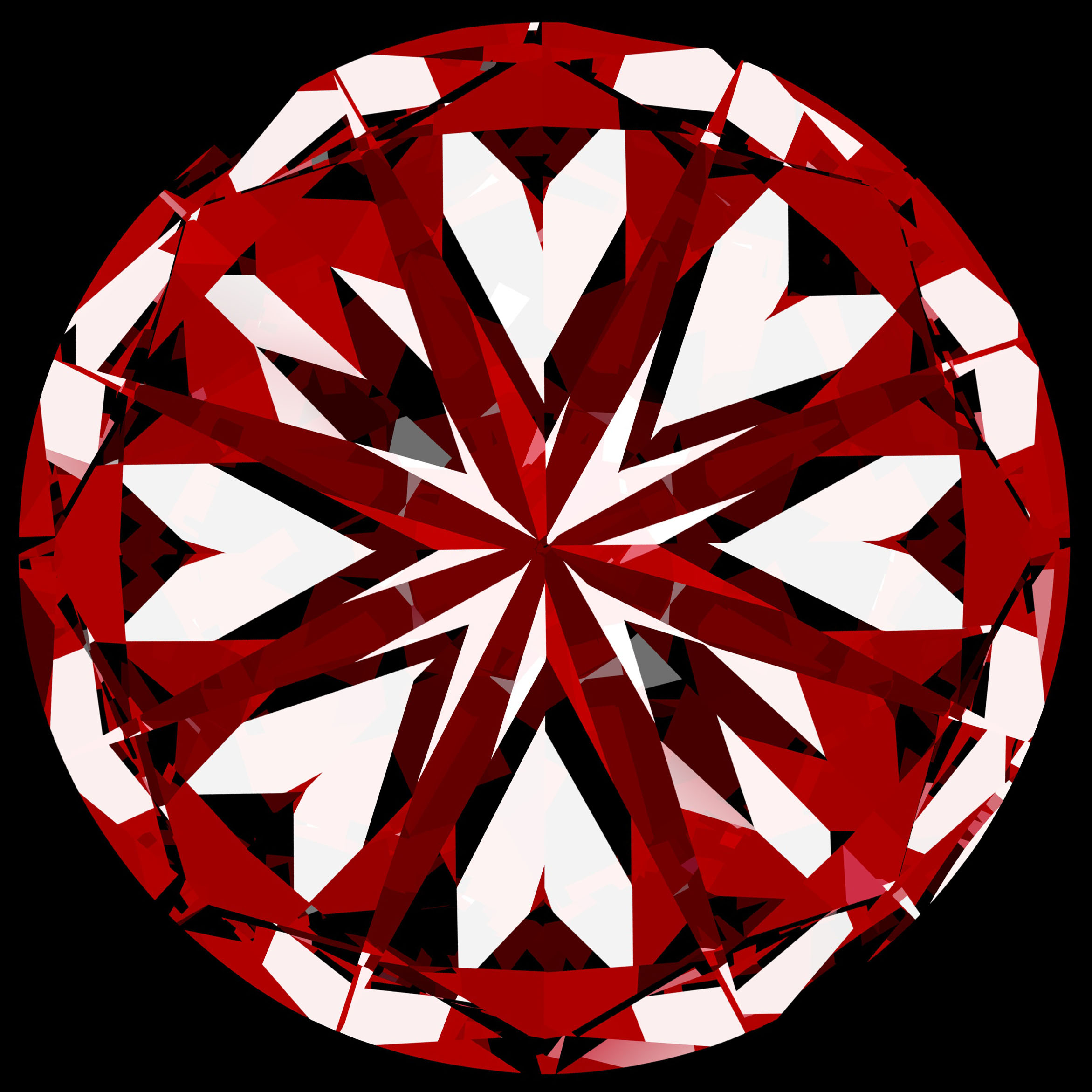 0.61ct Round D VVS1 Natural Diamond