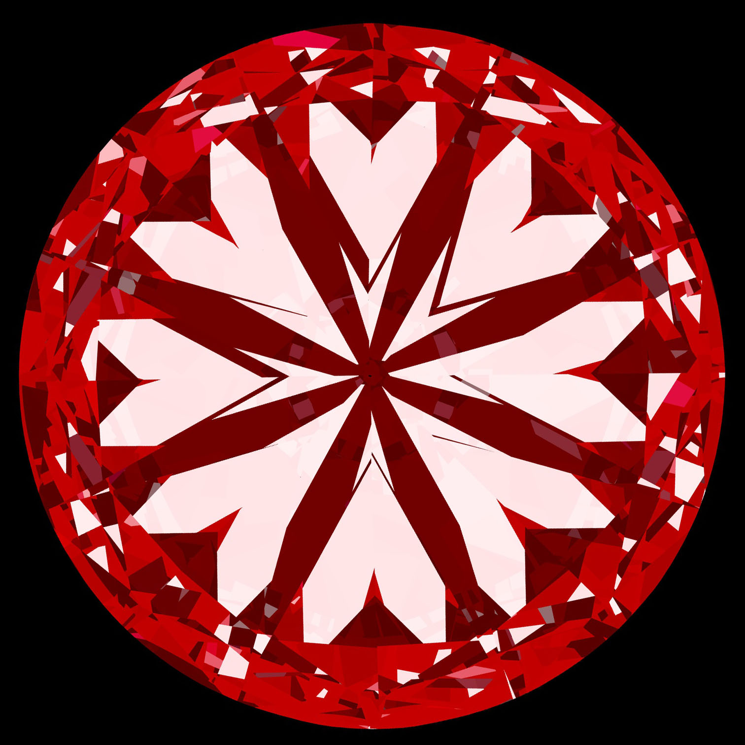 0.6ct Round D SI1 Natural Diamond