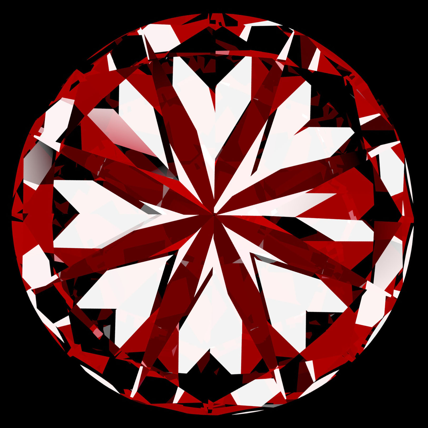 0.71ct Round H IF Natural Diamond